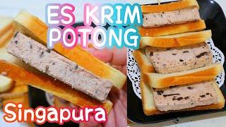 RESEP ES KRIM POTONG SINGAPORE  Es Krim Kekikinian  Singapore Street Food