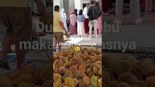 15 ribu makan duren sepuasnya  #hujanlebat #rain