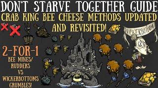 Crab King Bee Methods Updated & Revisited NEW Cheese Strats - Dont Starve Together Guide