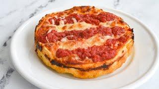 Detroit Pizza for One  Single Serve