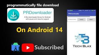 Mastering File Downloads with Pause and Resume on Android 14  Android Programming Tutorial