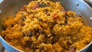 Puerto Rican Arroz Con Gandules  Perfect every time  Maris Cooking