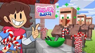 Opening a CANDY STORE In Minecraft