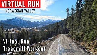 Virtual Run Valley of Flies  Running Video  Treadmill Workout