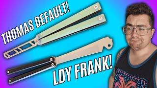 Lets Talk About The LDY Frank And The Thomas Default Dual Balisong UnboxingReview