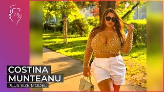 Costina Ana-Maria Munteanu Plus Size Model Bio Body Measurements Age Height Weight Net Worth