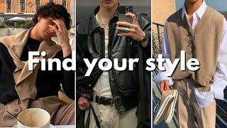 How To Find Your Style Mens Fashion 2024