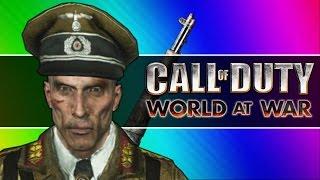 Zombie Walk Call of Duty WaW Zombies Funny Moments Custom Maps Mods