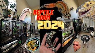 Reptile Room 2024  January - BubbasGeckos