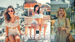 Yellow Urban Tone - Camera Raw Filter Presets Free Download - Color Grading Photoshop Tutorial