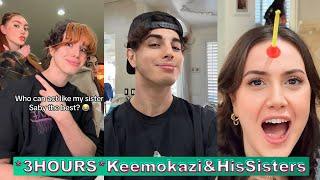 *3 HOURS* Keemokazi & His Sisters TikTok Compilation 2024  Best Kareem Hesri & His Sisters TikToks