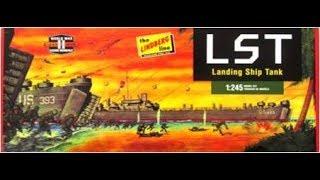 How to Build the LST Landing Ship Tank 1245 Scale Lindberg Model Kit #HL213 Review