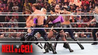 Chaos breaks out before the bell rings Hell in a Cell 2022 WWE Network Exclusive