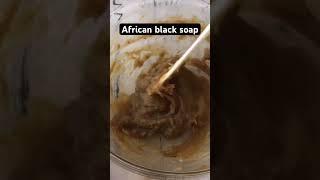 The easiest black soap recipe #discovermyafrica #youtubeshorts #100shorts2024