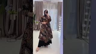 Terbaru Set Long Tunik Batik 2023 Fashion Busana Muslim Solo