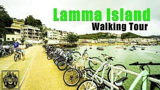 Lamma Island Hong Kong Walking Tour 4K HDR