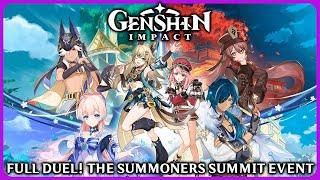 Full Duel The Summoners Summit Event - Genshin Impact 3.7