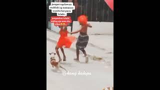 TIKTOK LUCU WARIA DI KEJAR ANJING