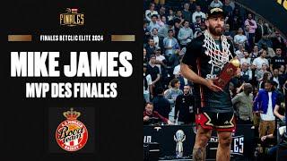 MIKE JAMES MVP des Finales Betclic ELITE 2024