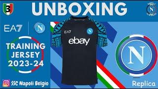 Unboxing SSC Napoli EA7 Training 2023 24 Jersey kit Replica #ea7 #unboxing #maglia #napul3