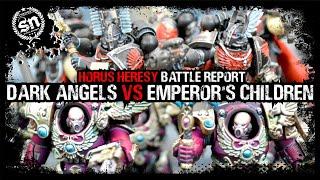 Dark Angels vs Emperors Children - Horus Heresy Battle Report