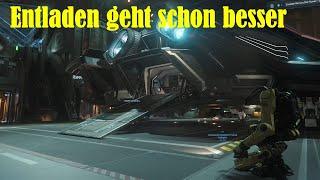 Star Citizen Testhauling mit der Starrunner und dem Argo ATLS... das Ausladen klappt schon besser