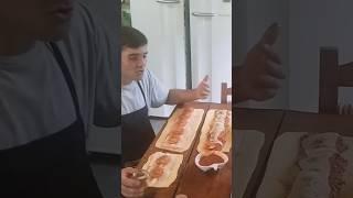 Pão recheado para lanche #shorts