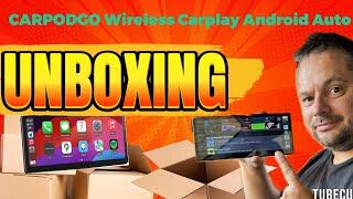 CARPODGO T3 Pro Portable 60fps Wireless CarPlay  Android Auto unboxing & review