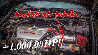 How to install a air Intake