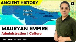 Mauryan Empire History in One Video  Ancient Indian History with PYQs by Parcham Classes