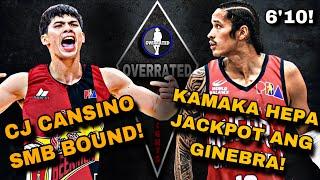 LAKAS TOH 6’10 KAMAKA HEPA BAGONG HUGOT BIG MAN NG GINEBRA  CJ CANSINO BOUND TO SMB NA?