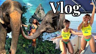 PHUKET VLOG Trip to Thailand️ 7 Girls Luxury Villa & Yacht Elephants Yona Beach Club & More