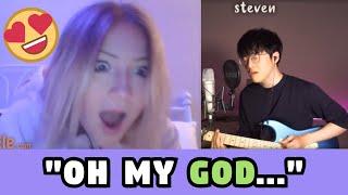 FAKING A KOREAN ACCENT and singing to CUTE GIRLS ON OMEGLE  Ep. who actually cares