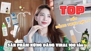 10 sản phẩm “Tốt bằng thực lực” xứng đáng viral 100 lần Ủ dài tóc chống nắng serumtrắng răng…