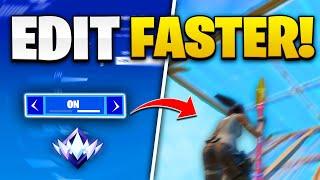 5 Best Ways To Edit Faster In Fortnite Console & PC