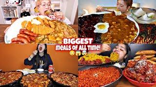 Mukbangers BIGGEST Meals Of All Time 