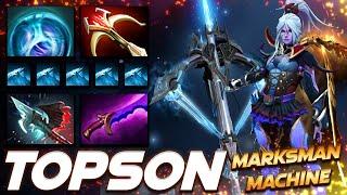 Topson Drow Ranger Marksman Machine - Dota 2 Pro Gameplay Watch & Learn