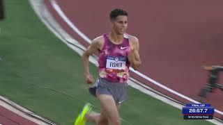 Grant Fisher becomes first U.S. man to qualify on the track  U.S. Olympic Track & Field Trials