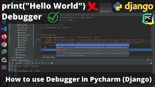 How to use Debugger with Django in Pycharm  The Codrammers