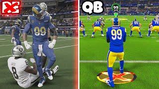 Aaron Donald But Hes A Quarterback