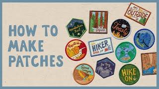 How to Make a Custom Patch  DIY  Beginner Friendly