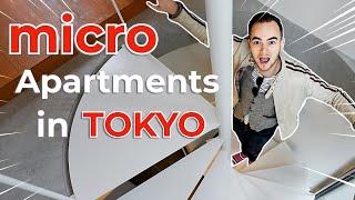 Inside a $1000mo Tokyo MICRO Apartment - 23㎡250ft2  Japanese Apartment Tour