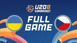 Qualif. Round  Ukraine v Czechia  Full Basketball Game  FIBA U20 Womens EuroBasket 2024 Div. B