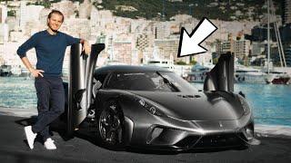 Koenigsegg Regera on Monaco GP Track  Nico Rosberg