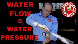 Water Flow and Water Pressure A Live Demonstration