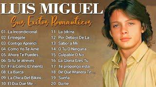 Luis Miguel 90s Sus Exitos Romanticos - Mejores Canciones - Mix Romanticos