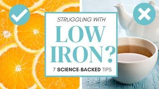 HOW TO IMPROVE LOW IRON LEVELS 7 science-backed tips