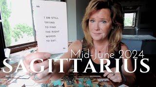 SAGITTARIUS  Welcoming In A Very Different Kind Of Life  Mid June 2024 Zodiac Tarot Reading