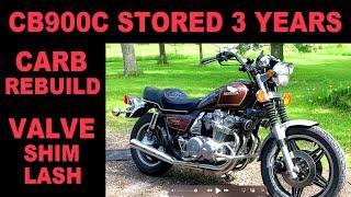 Carburetor Rebuild and Checking Valve Lash  1981 Honda CB900 Custom
