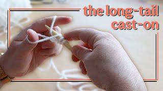 How to long-tail cast-on